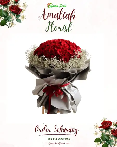 Buket Bunga Suka Bangun